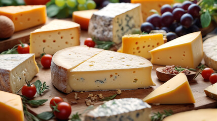 Savory Serenade: An Elegant Cheese Soiree with a Symphony of Tastes and Pairings, Generative AI