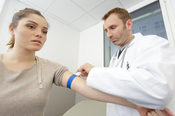 Obraz premium concept of a blood donation