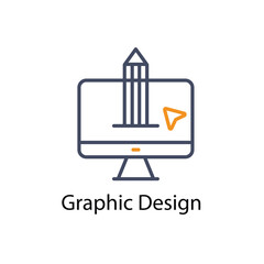 Graphic Design vector icon