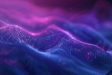 Fototapeta premium abstract background of coding software for technology, blue and violet tone