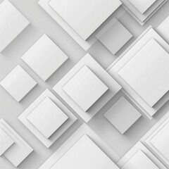 White background with geometric shapes. White minimalistic website wallpaper. Modern clean simple elegant design banner with copy space