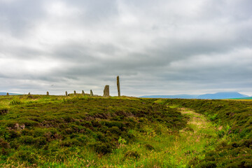 Ring of Brodgar Stones Orkney Island