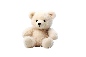 Obraz premium Serenity in White on White or PNG Transparent Background.