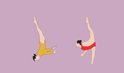 woman gymnastic