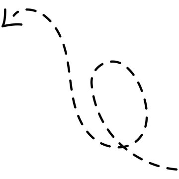 recommend clip art: Dashed Line DDashed Line Direction.Zigzag arrow stripes design with dotted lines on grid lines isolated on white background.Set of black dashed arrows on white background. Dashed lines. Directirection