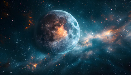 Obraz premium space background