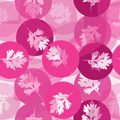 Multicolored chaotic circles with pattern. Seamless background.  Abstract pattern.