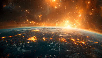 Fototapeta premium space background