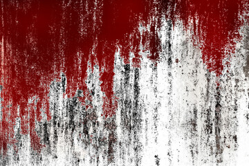 Blood Texture Background. Texture of  Concrete wall with bloody red stains.