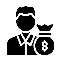 income glyph icon