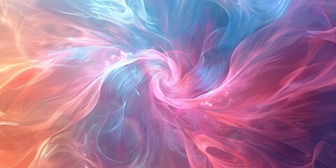 Obraz premium Witness a captivating exhibition of lively abstract smoke in vivid orange, purple, and blue hues. Great for creative projects seeking colorful and dynamic designs with a touch of ethereal beauty