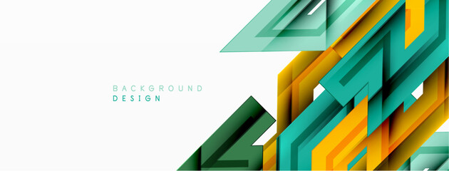 Dynamic lines geometric background. Vector Illustration For Wallpaper, Banner, Background, Card, Book Illustration, landing page