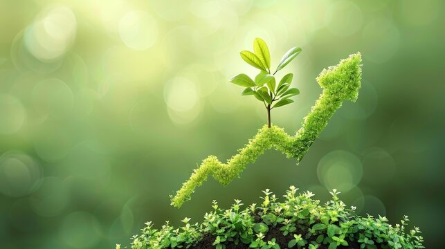 Sustainable investment is on the rise, with a growing emphasis on green finance and ecological practices.