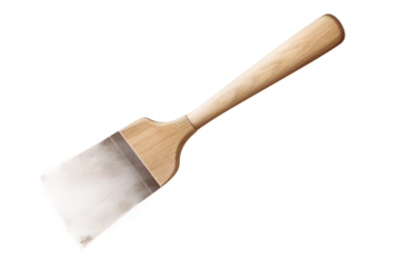 The Dance of Wood and Metal on White or PNG Transparent Background.