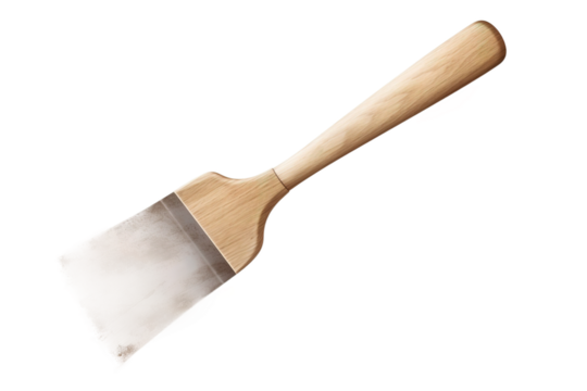 The Dance of Wood and Metal on White or PNG Transparent Background.