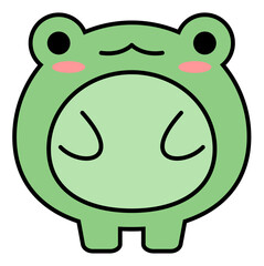 Animal Doodle Sticker Element