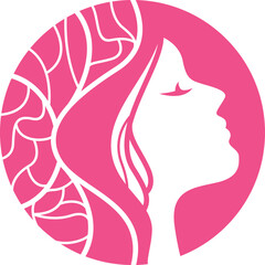 Beauty Women Logo Element
