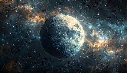 Naklejka premium space background