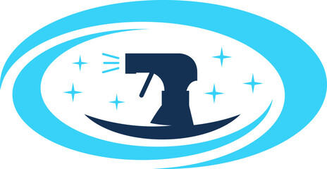 Cleaning Service Logo Icon