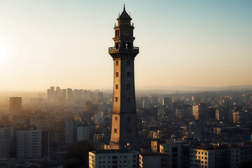 Obraz premium city skyline