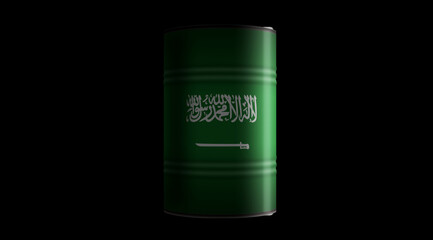 Saudi Arabia oil crude petroleum fuel barrels in row