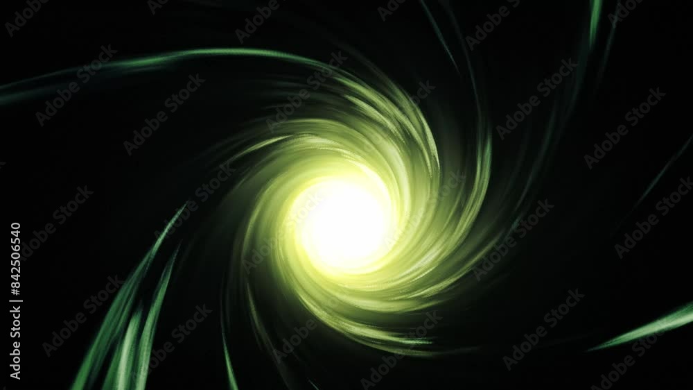 Wall mural spiral wormhole tunnel flight seamless loop animation