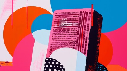 Illustration featuring an ancient Sumerian cuneiform tablet