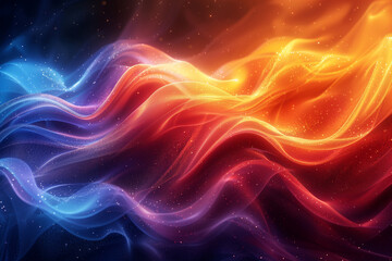 abstract background with fire