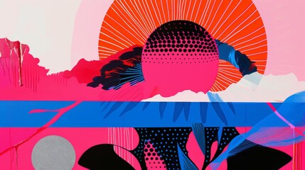 Illustration featuring a transcendent chakra system