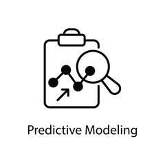 Predictive Modeling vector icon