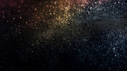 Obraz premium The black luxury noise gradient background.