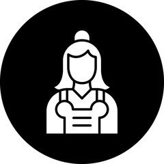 Vector Design Bride Icon Style