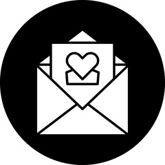 Vector Design Love Letter Icon Style