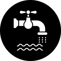 Vector Design Waste Water Icon Style