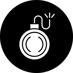 Vector Design Bomb Icon Style