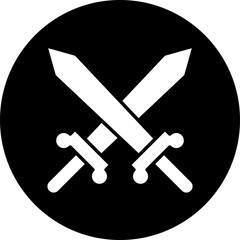 Vector Design Sword Icon Style