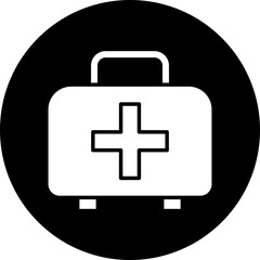 Obraz premium Vector Design First Aid Kit Icon Style