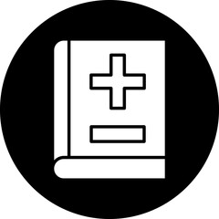 Vector Design Medical Book Icon Style