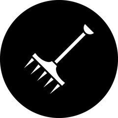 Vector Design Rake Icon Style