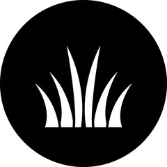 Vector Design Grass Icon Style