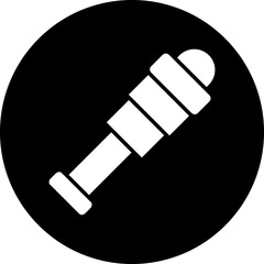 Vector Design Spyglass Icon Style