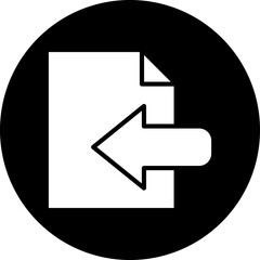 Vector Design Import Icon Style