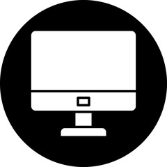 Vector Design Monitor Icon Style