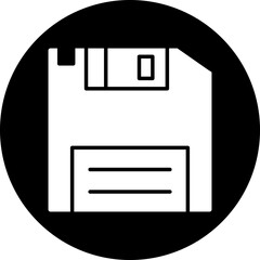 Vector Design Floppy Disk Icon Style