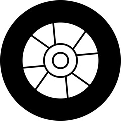 Obraz premium Vector Design CD Icon Style
