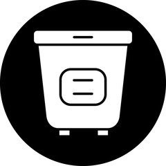 Vector Design Laundry Basket Icon Style