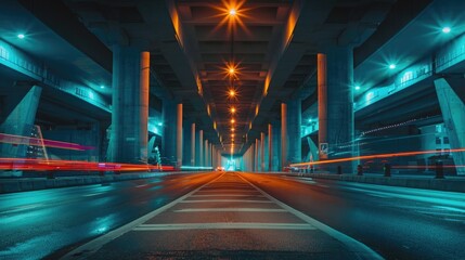 road elevated highways and bridges representing modern infrastructure