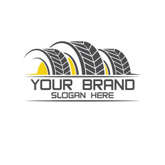 Tire or wheel logo design. Logo suitable for tire shops, workshops and companies. © acilliaeggi