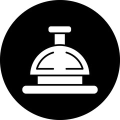 Vector Design Reception Bell Icon Style