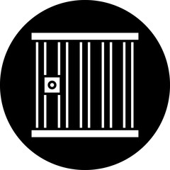 Vector Design Jail Icon Style
